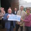 Remise du cheque a l\'asso ObjectifEmploi Passion - le 05 Septembre a la Clairvoie
