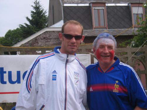 Le président et le champion du monde 