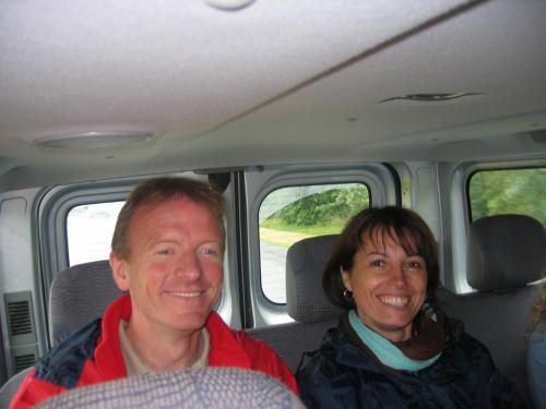 en voiture