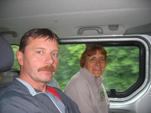 en voiture